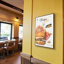 Plakátkeret led világítással 210x297 mm A4