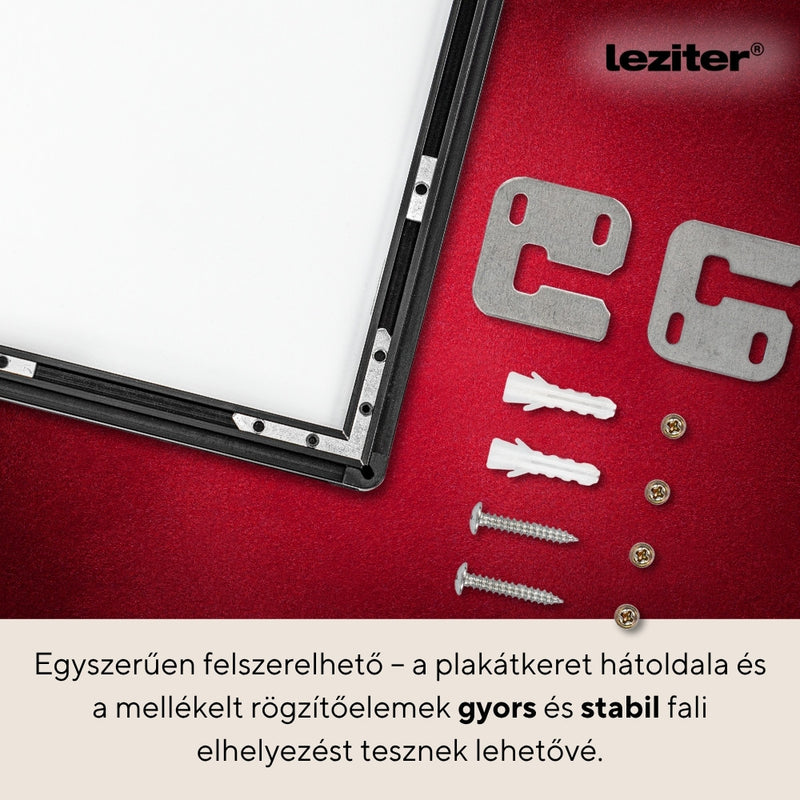 Plakátkeret led világítással 210x297 mm A4