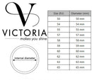 Victoria Ezüst színű fehér köves karkötő, J-VBKACA65000
