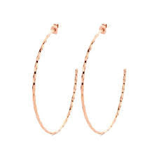 Victoria Rose gold színű karika fülbevaló, J-VBKAY08060