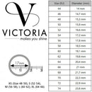 Victoria Rose gold színű fehér köves gyűrű, J-VBKCZ31160