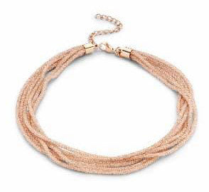 Victoria Rose gold színű köves nyaklánc, J-VBNACA51849