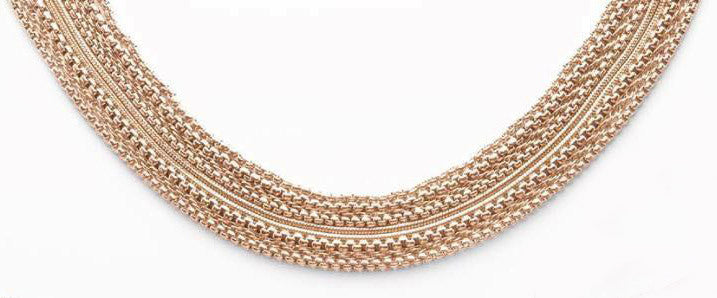 Victoria Rose gold színű nyaklánc, J-VBNACA52047