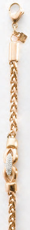 Victoria Rose gold színű karkötő, J-VBNACA54522