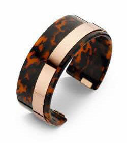 Victoria Rose gold színű barna mintás karkötő, J-VBNACA63160