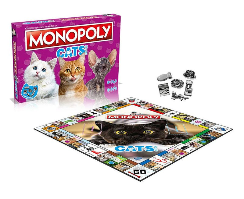 MONOPOLY Cats - Macskák társasjáték angol nyelvű