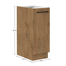 Alsó szekrény kihúzhatós kosárral, lancelot tölgy,, VEGA D30 CARGO BB