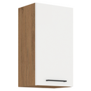 Felső szekrény, lancelot tölgy / fehér extra magas fényű HG, VEGA 40 G-72 1F