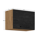 Felsőszekrény, tölgy lancelot/szürke matt, VEGA 50 GU-36 1F