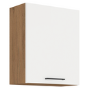 Felső szekrény, lancelot tölgy / fehér extra magas fényű HG, VEGA 60 G-72 1F