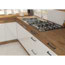 Magas szekrény, lancelot tölgy/ fehér extra magas fényű HG , VEGA 40 DK-210 2F