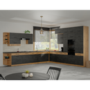 Felsőszekrény, szürke matt/tölgy lancelot, VEGA 30 G-72 1F