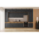 Alsó sarokszekrény, szürke matt/tölgy lancelot, VEGA 90x90 DN 1F BB