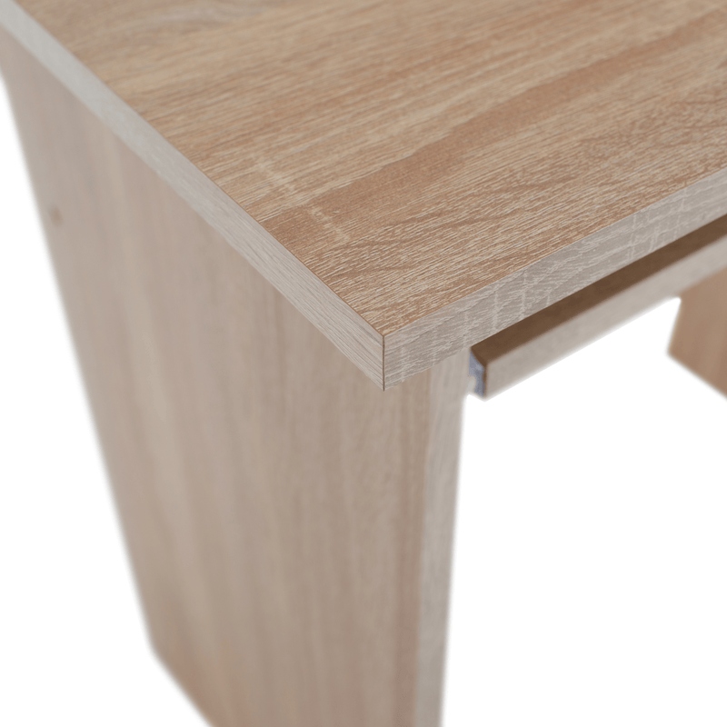 Számítógépasztal, sonoma tölgyfa, VERNER NEW