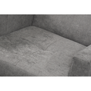 Fotel, szürke szövet, VALDO