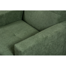 Fotel, zöld szövet, VALDO