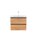 Vario Forte 60 alsó szekrény mosdóval antracit-tölgy