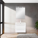 Vario Clam 60 komplett fürdőszoba bútor antracit-fehér