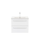 Vario Clam 60 alsó szekrény mosdóval antracit-fehér