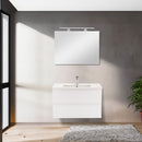 Vario Forte 80 alsó szekrény mosdóval fehér-fehér