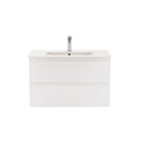 Vario Forte 80 alsó szekrény mosdóval fehér-fehér