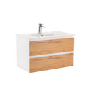 Vario Forte 80 alsó szekrény mosdóval fehér-tölgy