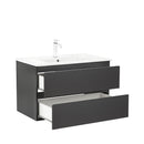 Vario Forte 80 alsó szekrény mosdóval antracit-antracit