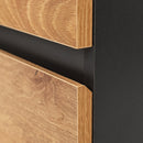 Vario Forte 80 alsó szekrény mosdóval antracit-tölgy