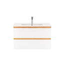 Vario Forte 80 alsó szekrény mosdóval tölgy-fehér