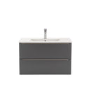 Vario Trim 80 alsó szekrény mosdóval antracit-antracit