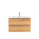 Vario Trim 80 alsó szekrény mosdóval antracit-tölgy