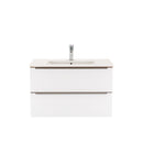 Vario Trim 80 alsó szekrény mosdóval tölgy-fehér