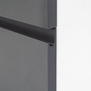 Vario Pull 80 alsó szekrény mosdóval fehér-antracit