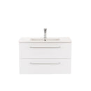 Vario Clam 80 alsó szekrény mosdóval fehér-fehér