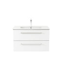 Vario Clam 80 alsó szekrény mosdóval antracit-fehér