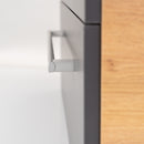 Vario Clam 80 alsó szekrény mosdóval tölgy-antracit