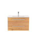 Vario Clam 80 alsó szekrény mosdóval tölgy-tölgy