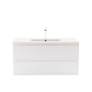Vario Forte 100 alsó szekrény mosdóval fehér-fehér