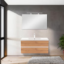 Vario Forte 100 alsó szekrény mosdóval fehér-tölgy