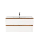 Vario Forte 100 alsó szekrény mosdóval tölgy-fehér