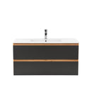 Vario Forte 100 alsó szekrény mosdóval tölgy-antracit