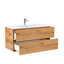 Vario Forte 100 alsó szekrény mosdóval tölgy-tölgy