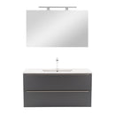 Vario Trim 100 komplett fürdőszoba bútor antracit-antracit