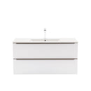 Vario Trim 100 alsó szekrény mosdóval tölgy-fehér