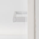 Vario Clam 100 alsó szekrény mosdóval fehér-fehér