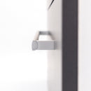 Vario Clam 100 komplett fürdőszoba bútor fehér-antracit