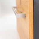 Vario Clam 100 komplett fürdőszoba bútor antracit-tölgy