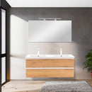 Vario Forte 120 alsó szekrény mosdóval fehér-tölgy