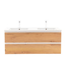 Vario Forte 120 alsó szekrény mosdóval fehér-tölgy