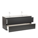 Vario Forte 120 alsó szekrény mosdóval antracit-antracit